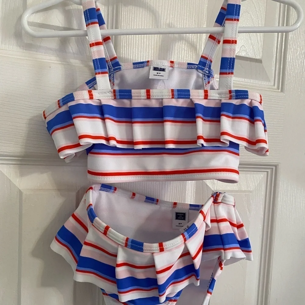NWT Janie and Jack Two Piece Swimsuit